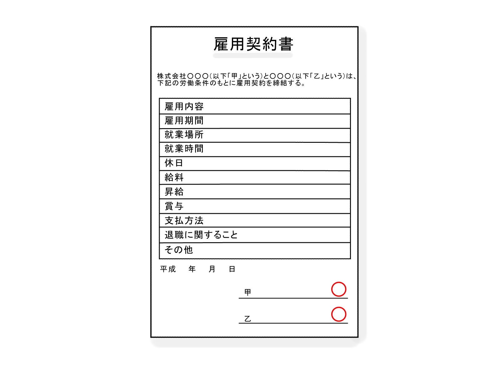 2024年4月からの就業場所・業務の変更の範囲の明示ルール